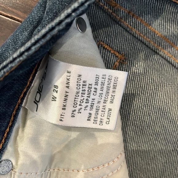 Joe’s jeans. Size 28 ankle length - Picture 4 of 7